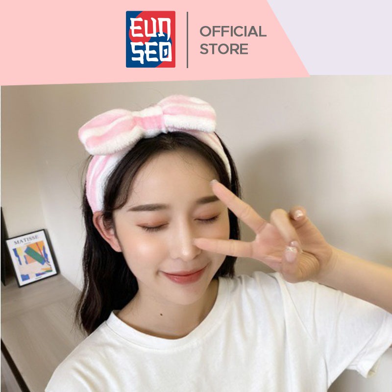 EUNSEO Bando Bulu Fashion Korea Lucu Bando Masker Bandana Cuci Muka Premium