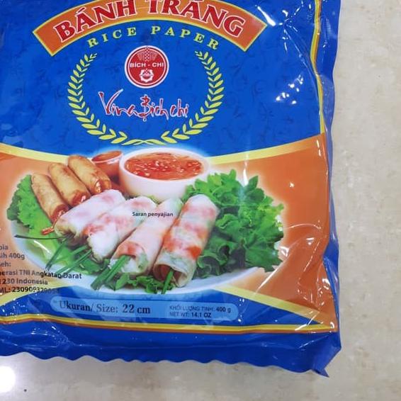 

GRATIS ONGKIR✅Rice Paper Vietnam Banh Trang BichChi 400gr / Kulit Lumpia Bantrang Banhtrang Ban Trang|SQ3