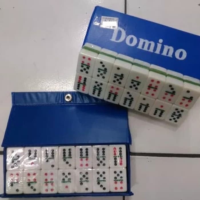 Domino Batu / Gaple Batu / Kartu Domino Playing Tiles + Tas | yanna866