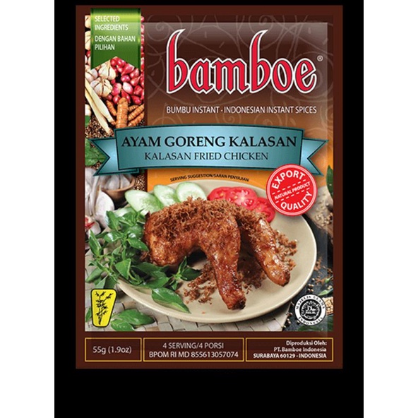 Bumbu Bamboe Ayam Goreng Kalasan 55Gr