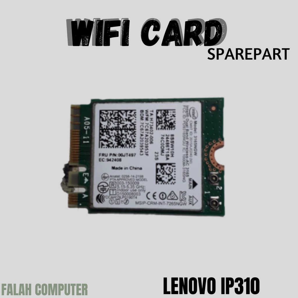 WIFI CARD LENOVO IP310