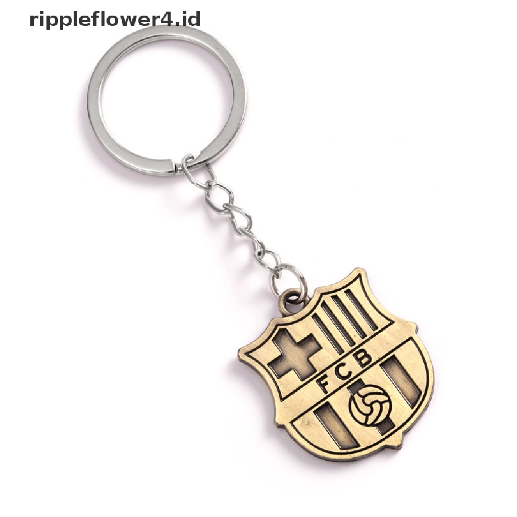 {rippleflower4.id} Gantungan Kunci Logo Tim Club Bola Gantungan Kunci Metal Keyholder Gantungan Kunci Mobil Untuk Eropa Countris Football Club Souvenir Untuk Fans Sepak Bola~