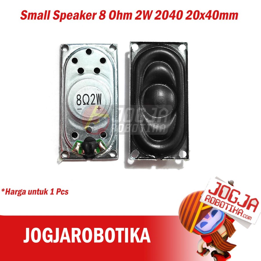 SMALL SPEAKER 8 OHM 2W 2040 20X40MM