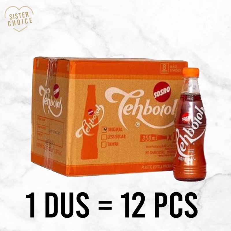 

Teh Botol Sosro Original 1 Dus Isi 12pcs @350ml