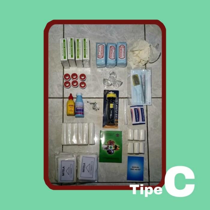Paket isi P3k tipe C / first aid kit