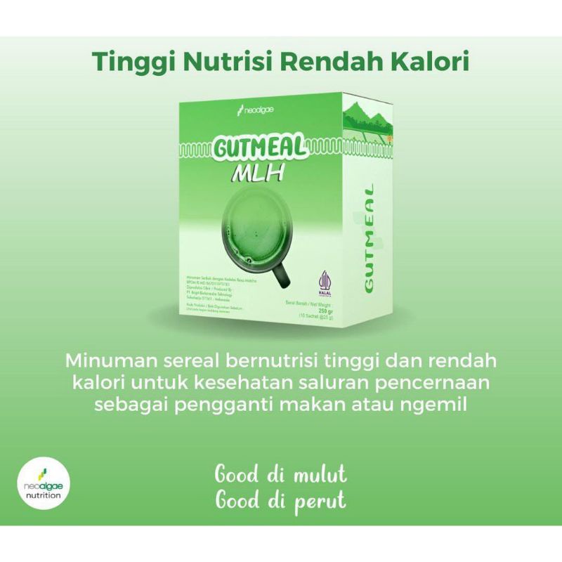 

GUTMEAL. Minuman sereal Nutrisi Tinggi dan Rendah Kalori | Herbal Alami | Minuman Kesehatan