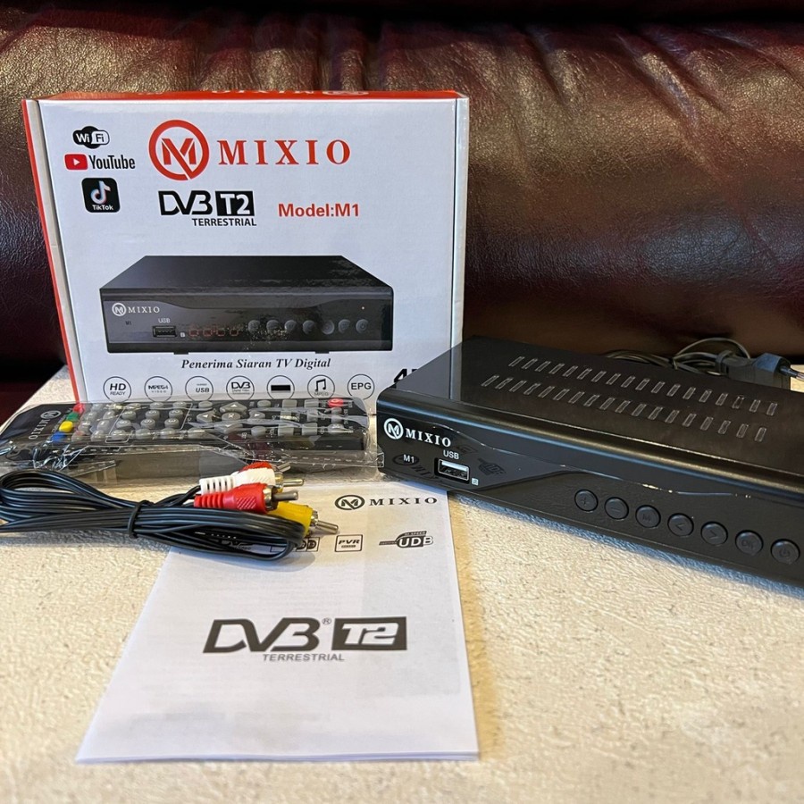 [ READY STOK ] SET TOP BOX STB TV DIGITAL TABUNG MIXIO DVB HD EWS