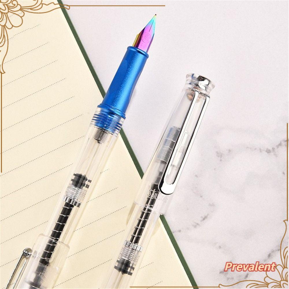 Preva 0.38mm Fountain Pen Dewasa Tinta Sac Tahan Lama Latihan Kaligrafi Diganti Ink Sac