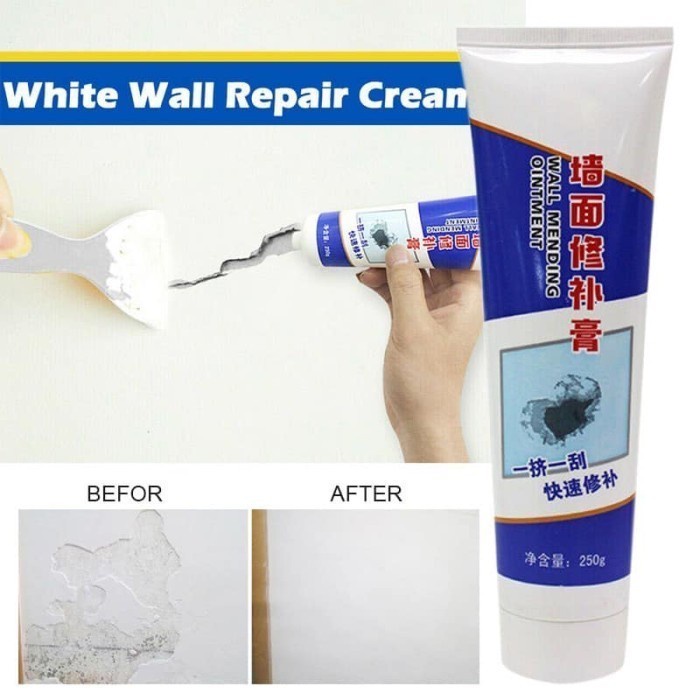 Pasta Dempul Tembok Dinding - Wall Repair Intsan Waterproof