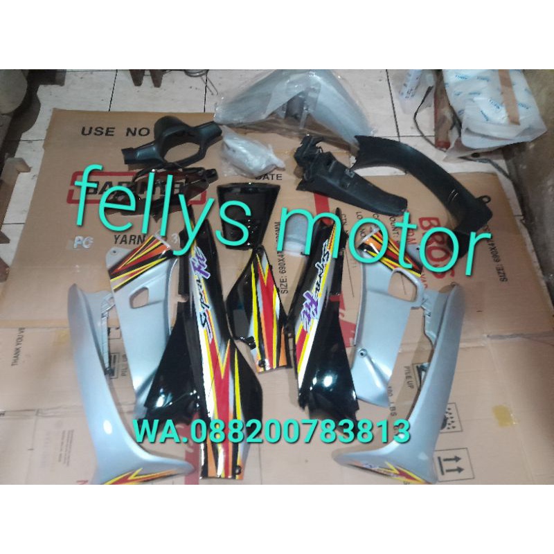Full Set Body Komplit Motor Honda Supra Fit lama 2002-2004 HALUS kasar