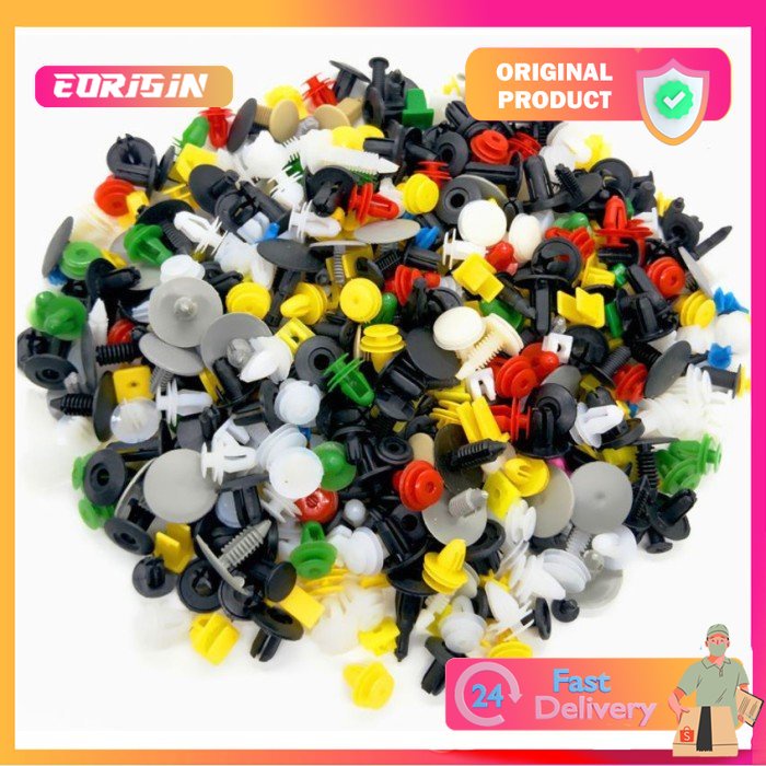 Klip Baut Body Mobil 200 PCS