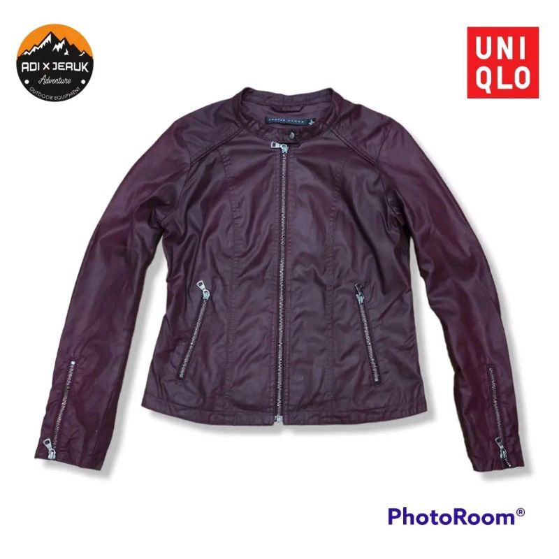 Jaket Uniqlo Coated Clotch