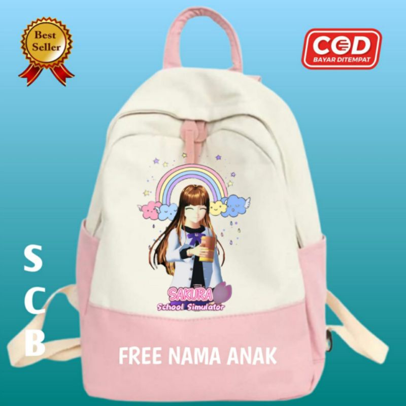 Tas Ransel Anak Sakura School Simulator