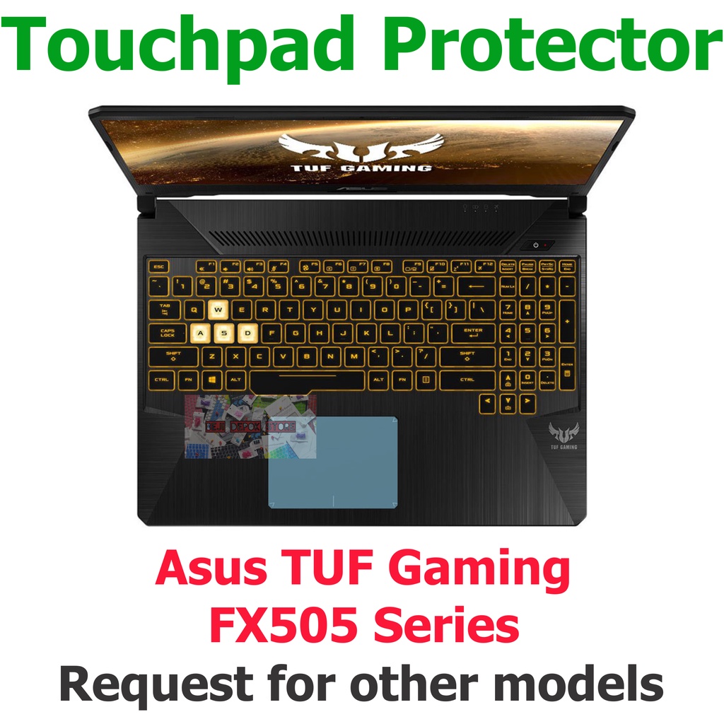 Touchpad Trackpad Protector Asus TUF Gaming FX505 Series