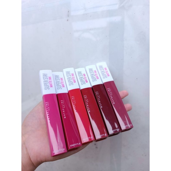 [ ECER ] MAYBELINE LIPCREAM SUPER STAY F8128