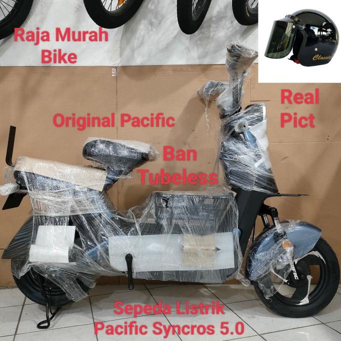 Sepeda Listrik Pacific Syncros 5.0 Selis Pacific Original 4 Speed