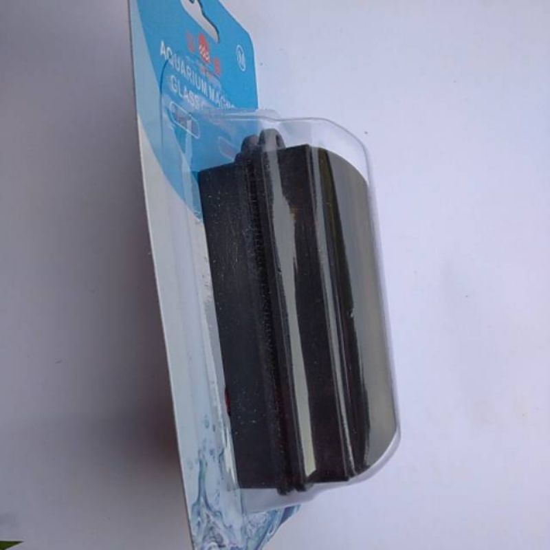 Magnet Resun size M Pembersih kaca aquarium sikat magnet brush