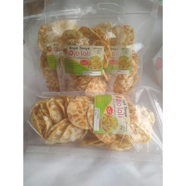 

COD/CAMILAN SEHAT/KERIPIK TEMPE/KERIPIK TEMPEH 60g