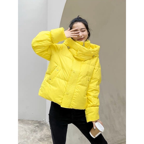 Coat winter wanita Taylor 90% goose down jaket bulu angsa cewek hangat musim dingin outer padded padding 90