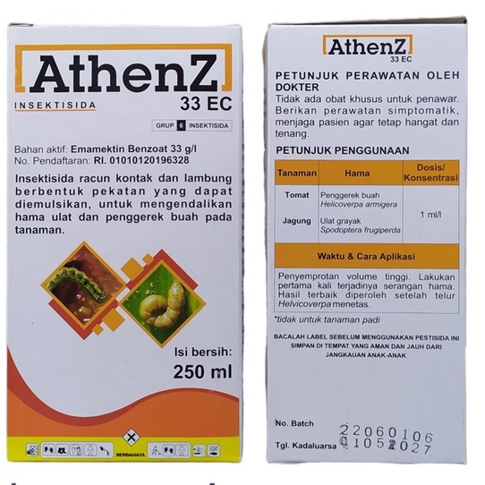 ATHENZ 33 EC - 250 ml | Insektisida Pengendali Ulat