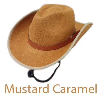 Topi Koboy Laken Fedora Koboitali gesper