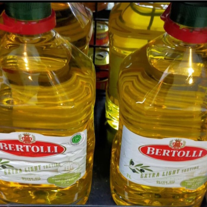 

Bertolli light olive oil 3lt minyak zaitun