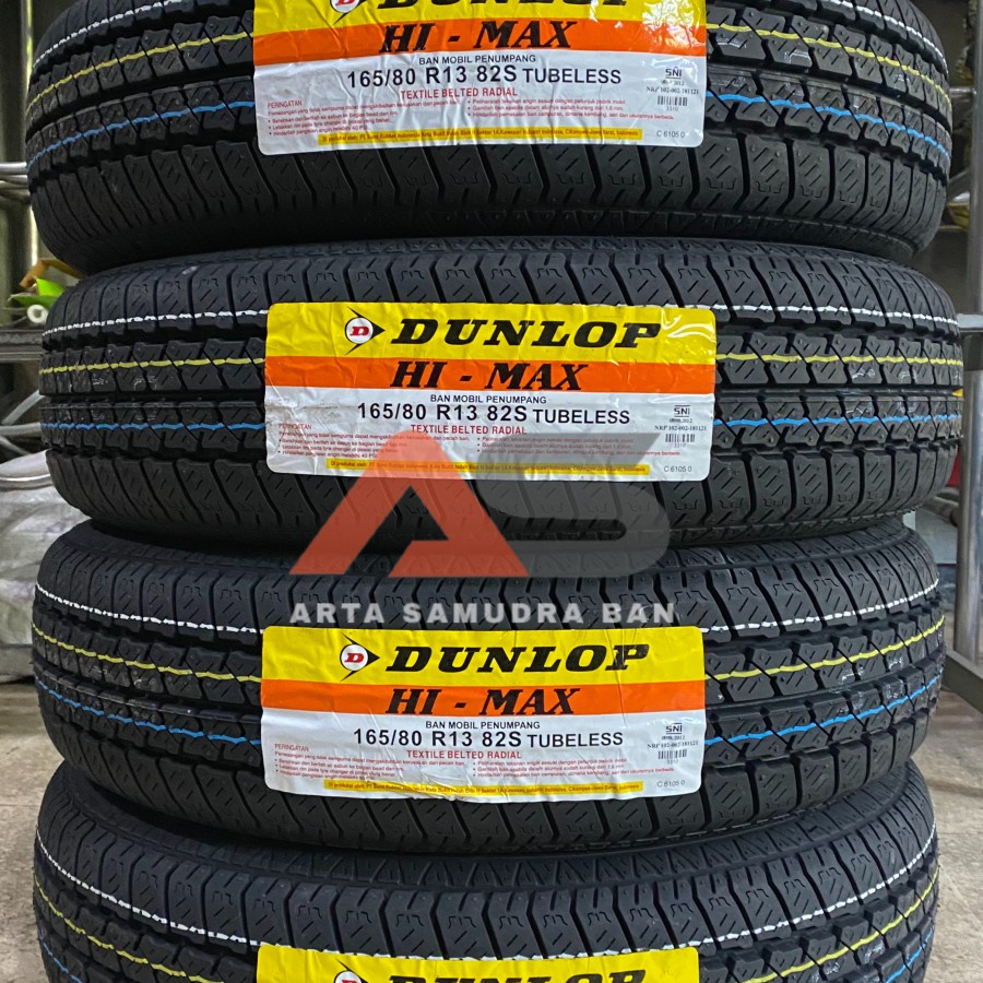 Ban Dunlop Hi Max Himax 165 / 80 R 13 R13