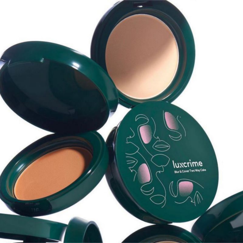 LUXCRIME Blur &amp; Cover Two Way Cake (Mini) 4.5gr