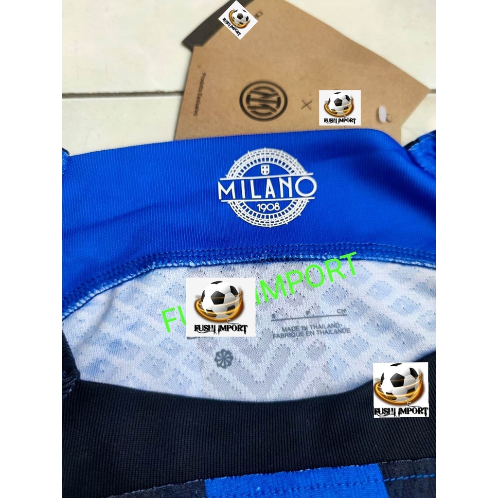 Player Issue | Jersey Baju Bola Inter Home 2022 2023 Drifit Adv Vaporknit