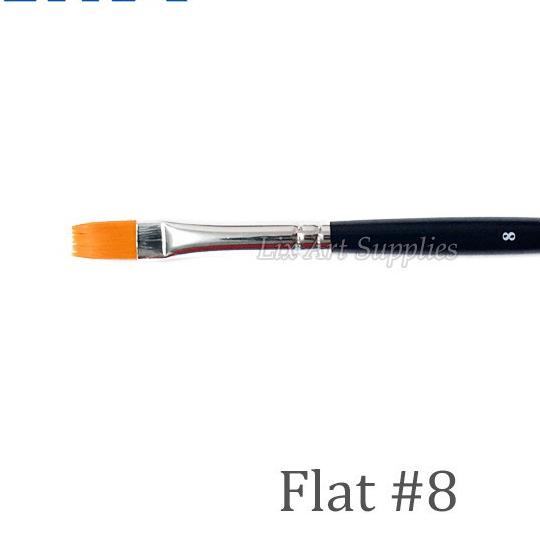 

㊛ Lyra Taklon Art Brush Flat / Kuas Lukis Lyra Flat ↝
