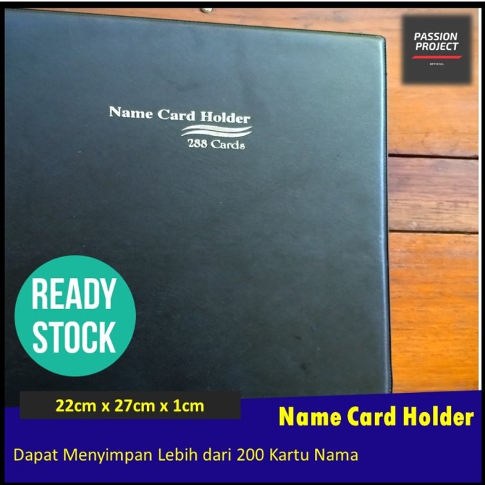 

✨NEW✨ - DISKON Tempat Buku Album Kartu Nama Name Card Holder Besar