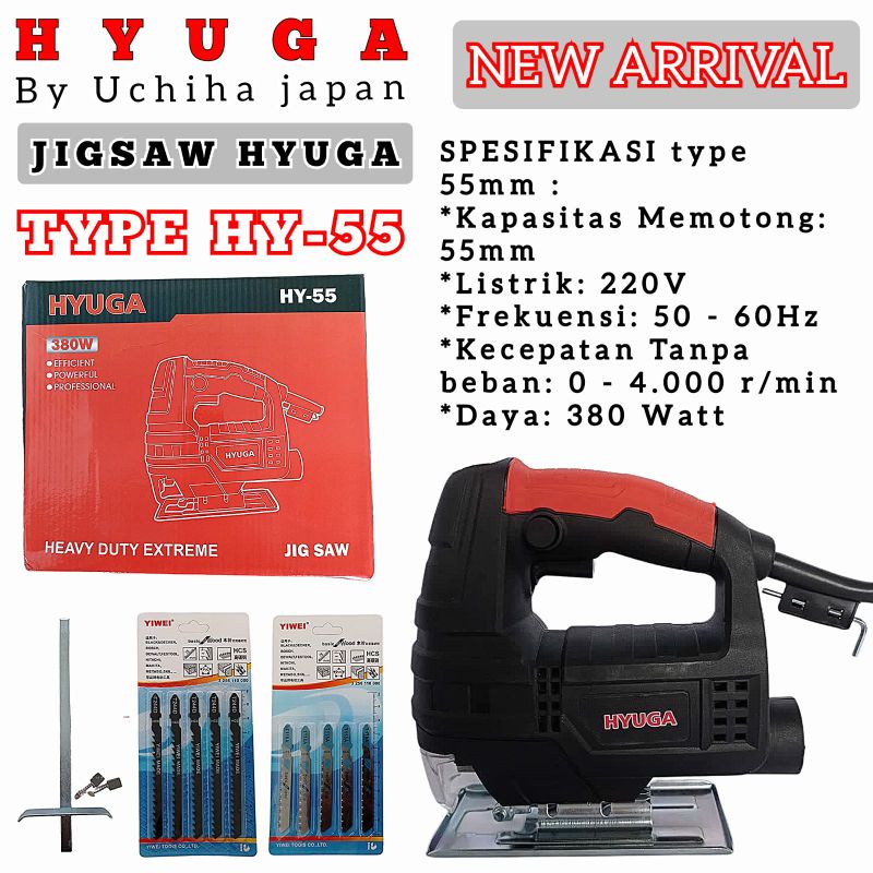 HARGA HEMAT PROMO mesin gergaji triplek mesin gergaji kayu jigsaw uchiha 65MM japan