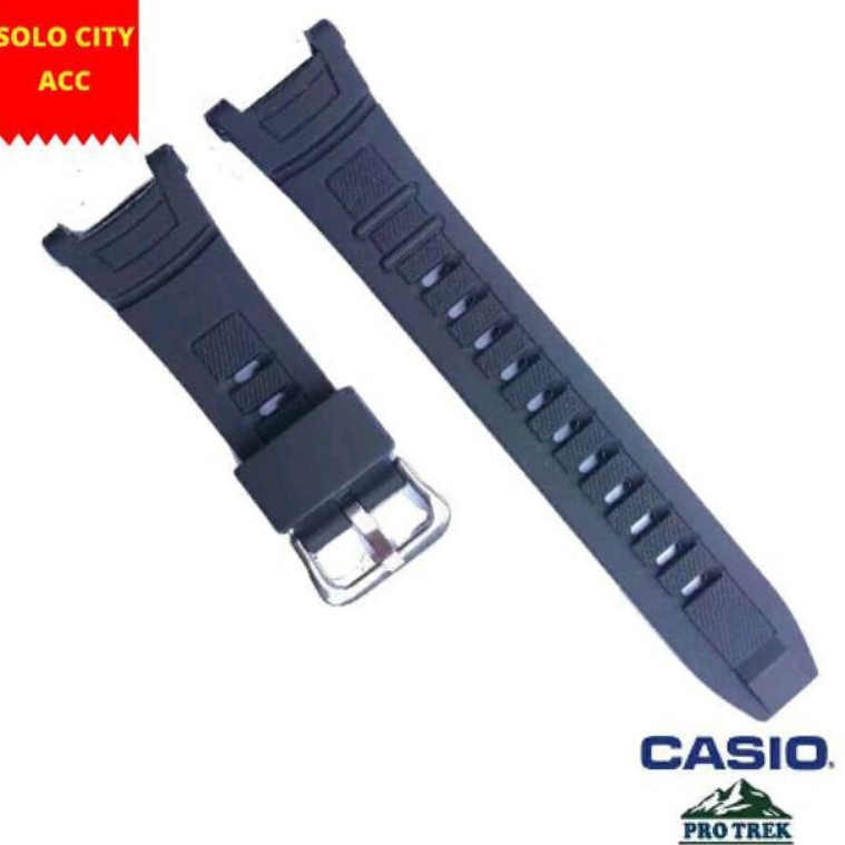 Strap Tali Jam Casio Protrek PRG-130 PRG130 PRG 130 Rubber Strap Jam Casio PRG-130