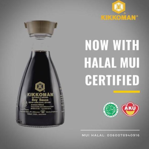 

Terlaris Kikkoman All Purpose Soy Sauce Dispenser Bottle Halal 150ml - shoyu halal buruan