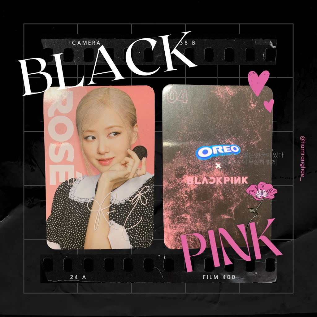 [BLACKPINK OFFICIAL PC] Oreo x BLACKPINK Ver. A - Rose