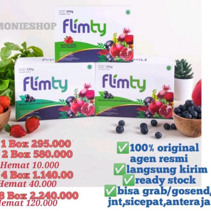 

3KD❅ FLIMTY FIBER BOX ISI 16 MINUMAN FIBER BLACKCURRANT RASPBERRY MANGO Bagus Dipakai