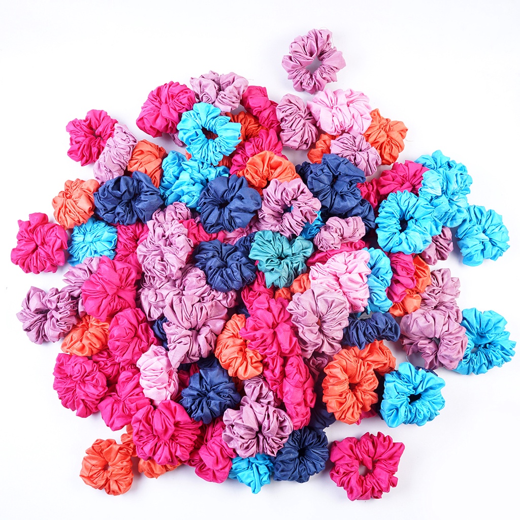 Ikat rambut Scrunchie RAYON korea kekinian Kuncit Rambut Cepol kunciran murah Bahan Rayon