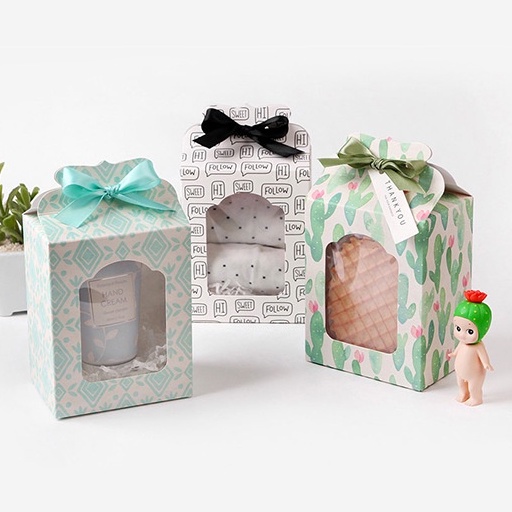 

Satuan Box Kemasan gift - box kado - box cupcake
