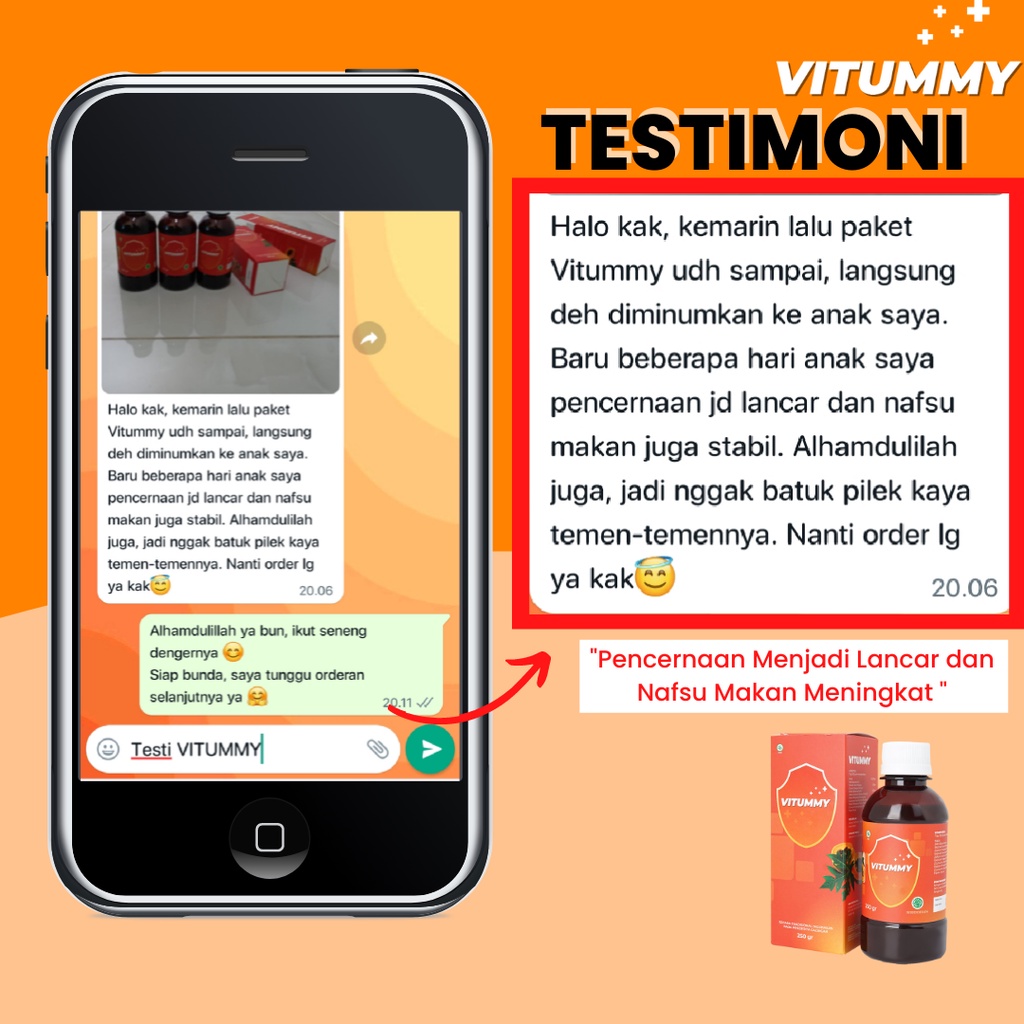 Vitummy -  Madu Paket 10 Botol 130ml
