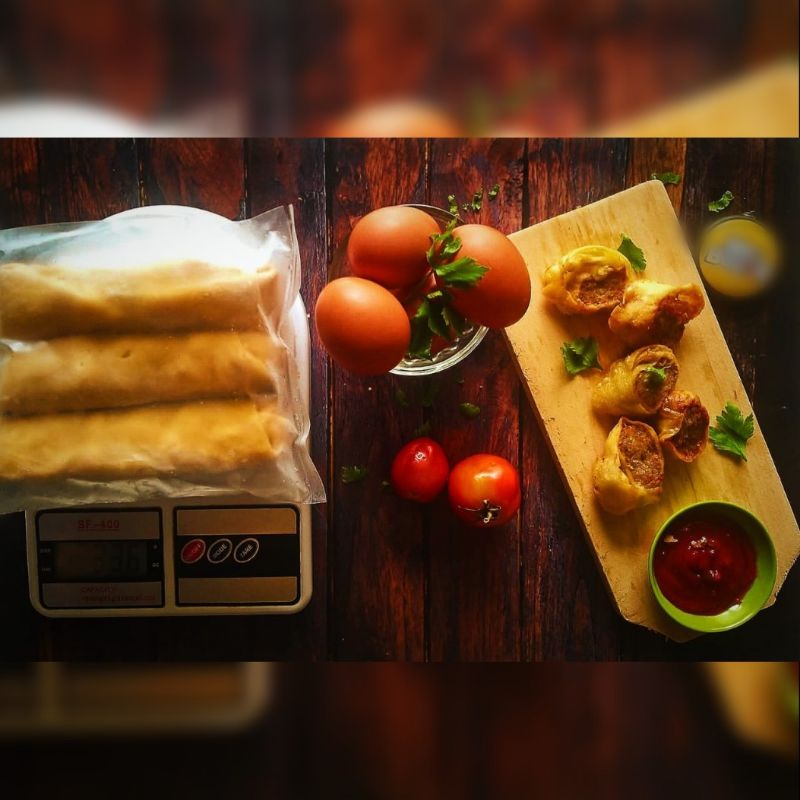 

Eggroll chiken isi 3