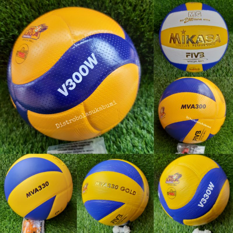 BOLA VOLI MIKASA MVA 310/BOLA VOLLI MIKASA MVA 330 SEMI ORIGINAL BOLA VOLI V300W BINTIK