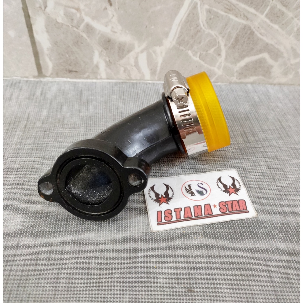 Manipul manifold intake karburator all motor bebek pe 28 intake kuping pe 28