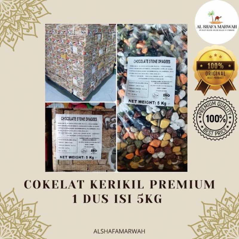 

Cokelat Kerikil Premium 5Kg/Dus