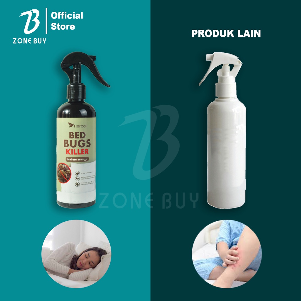 SEMPROTAN PEMBASMI TUNGAU / SPRAY ANTI KUTU &amp; SERANGGA / OBAT KUTU BUSUK / PEMBASMI KUTU KASUR - 300ML