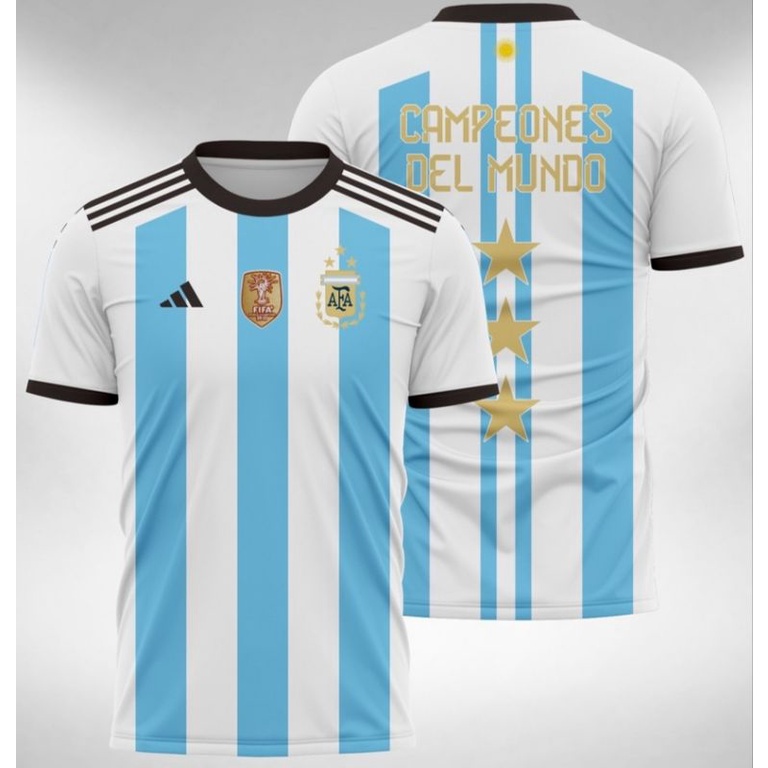 Jersey Argentina 2022 New Baju Bola