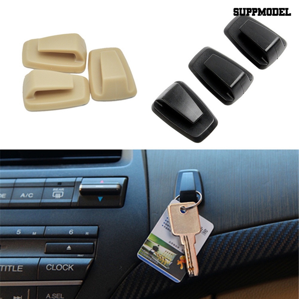 [Auto] 3pcs Universal Nyaman Gantungan Kendaraan Auto Car Rubbish Bag Hook Holder