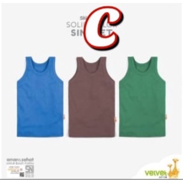 Velvet Junior 3pcs Skinwear Solid Color | SERI C