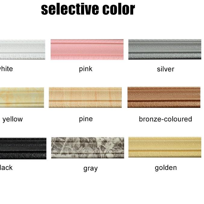 Terbaru List Wallpaper Foam List Border 230x8cm tebal 5mm