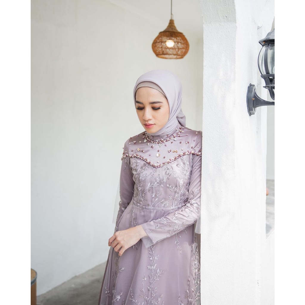 GAMIS TERLARIS BRUKAT NAMIRA / GAMIS FASHION REMAJA/GAMIS PESTA KONDANGAN NIKAHAN SIZE S M L XL