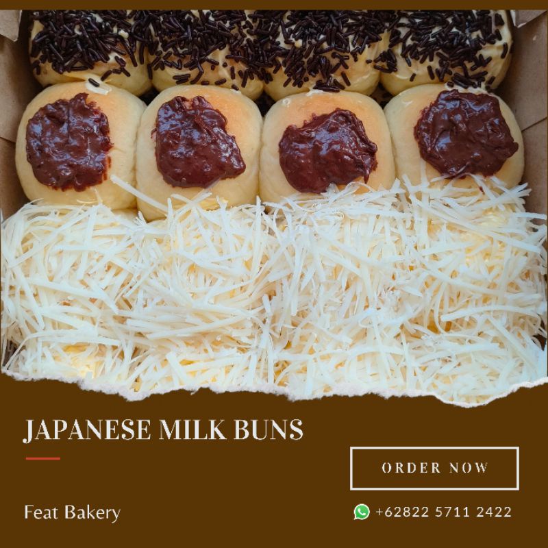 

Japanese Milk Buns isi 16 / 3 varian
